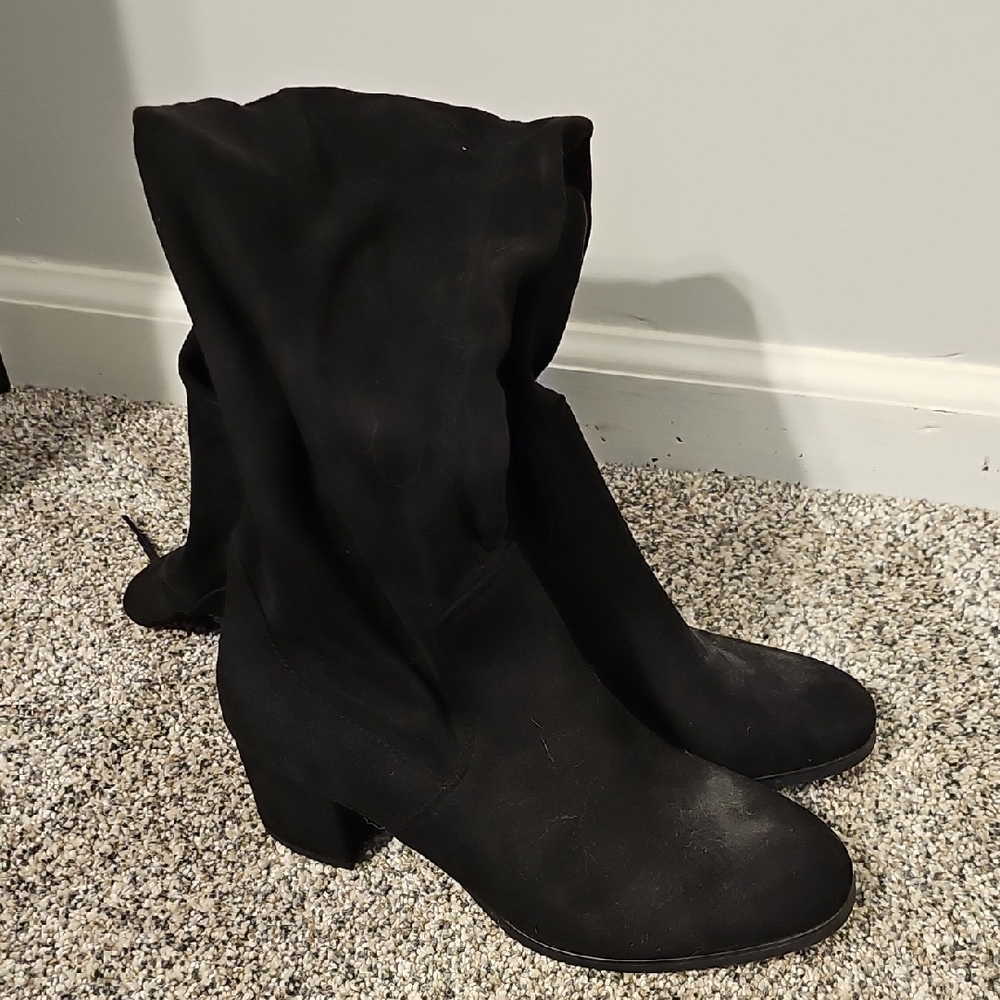 Dream Pairs Black Heeled Boots